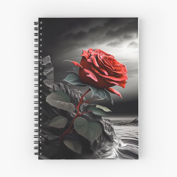 Item preview, Rose Artwork | Rose Prints | Ocean Art | Single Rose | Digital Download | Flower Art Print | Printable Wall Décor | Home Decor | R10 | designed and sold by Unboundartsau.