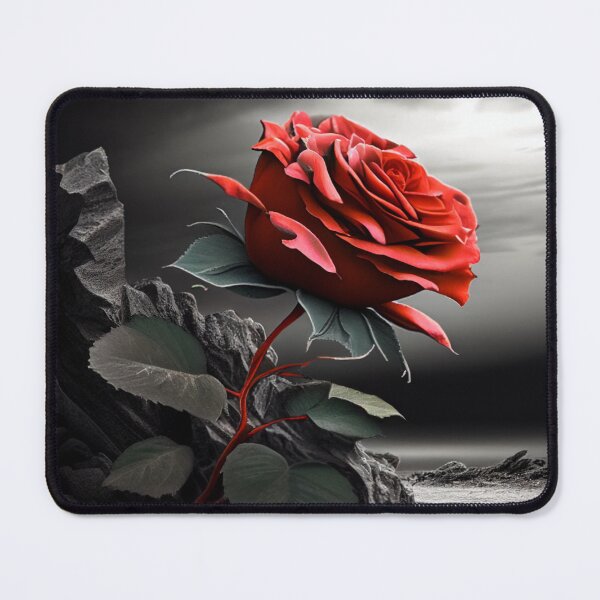 Item preview, Rose Artwork | Rose Prints | Ocean Art | Single Rose | Digital Download | Flower Art Print | Printable Wall Décor | Home Decor | R10 | designed and sold by Unboundartsau.