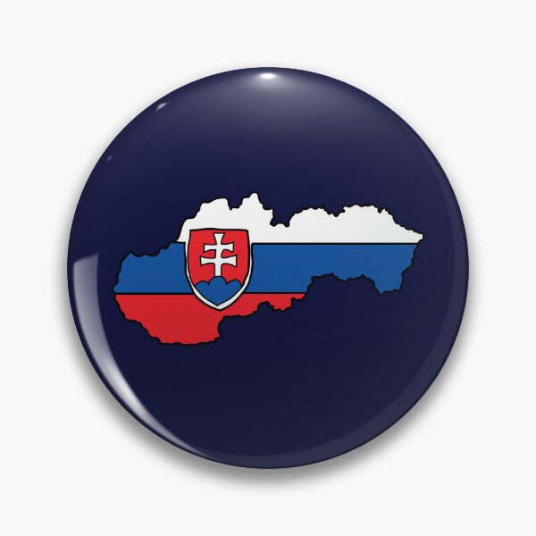 Item preview, Slovakia country shape flag designed and sold by Rachael Taylor.