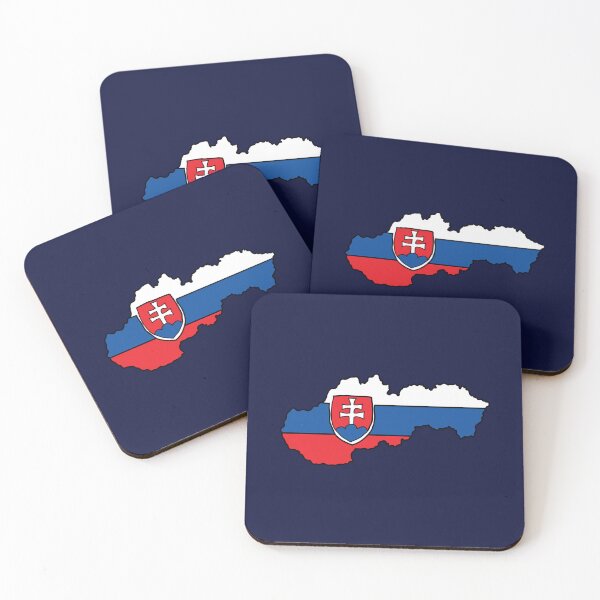 Item preview, Slovakia country shape flag designed and sold by Rachael Taylor.