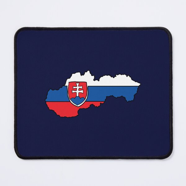 Item preview, Slovakia country shape flag designed and sold by Rachael Taylor.