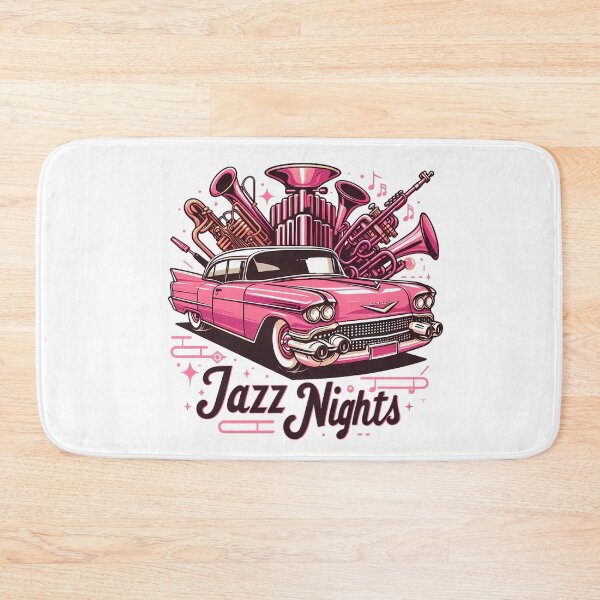 Item preview, Pink cadillac jazz nights designed and sold by CogniCraft.