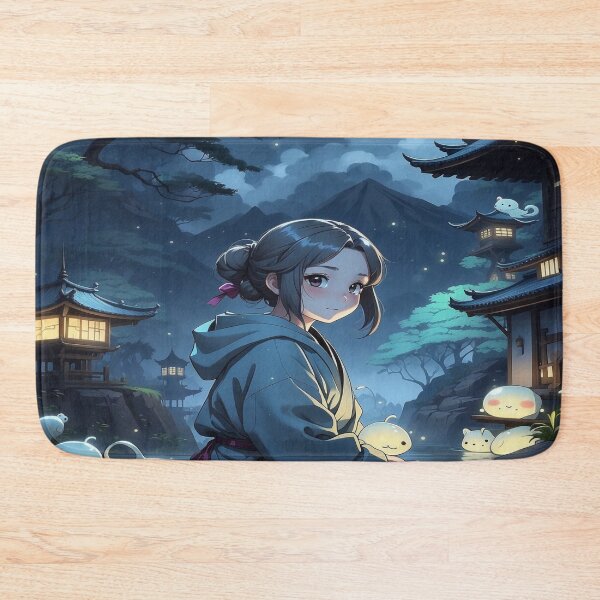 Item preview, Anime girl at night designed and sold by saly55887.