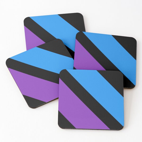 Item preview, Blue and purple stripes designed and sold by Amal20.