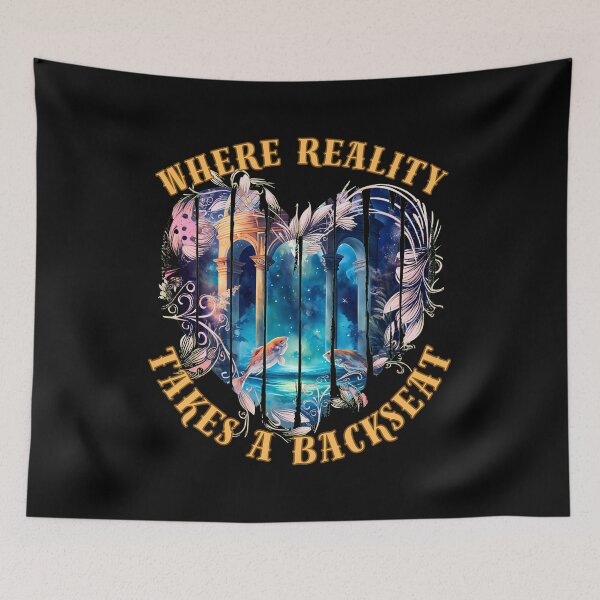 Item preview, Where Reality Takes A Backseat. pisces zodiac  designed and sold by ZodiacWonders.
