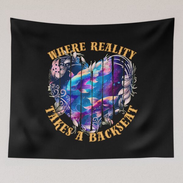 Item preview, Where Reality Takes A Backseat. pisces fish designed and sold by ZodiacWonders.
