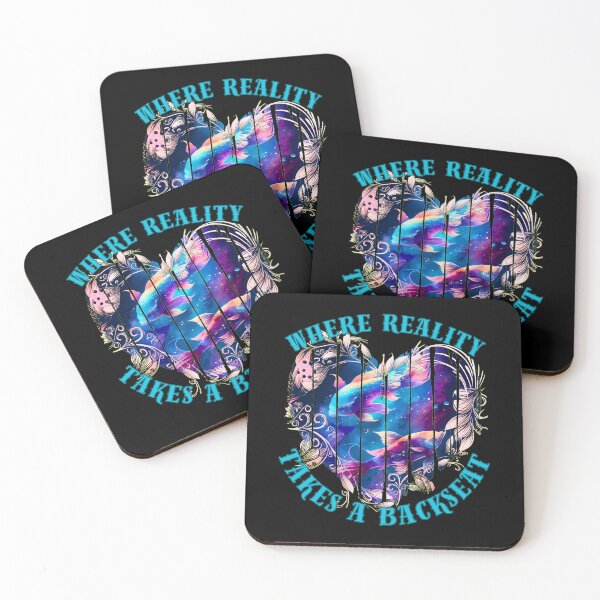 Item preview, Where Reality Takes A Backseat. pisces quote designed and sold by ZodiacWonders.