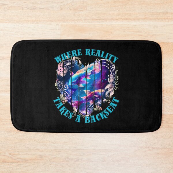Item preview, Where Reality Takes A Backseat. pisces quote designed and sold by ZodiacWonders.