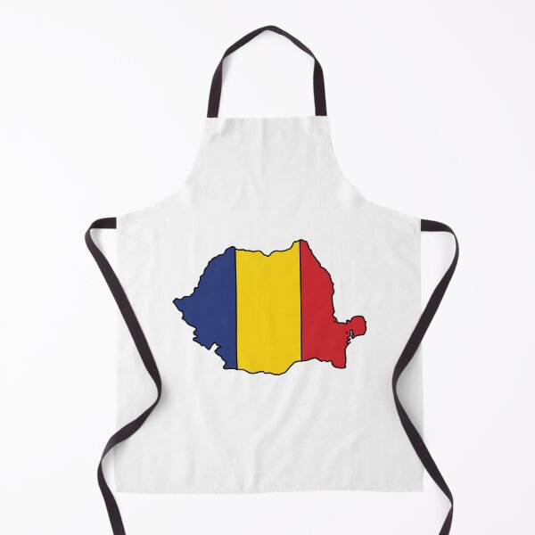 Item preview, Romania country shape flag designed and sold by Rachael Taylor.