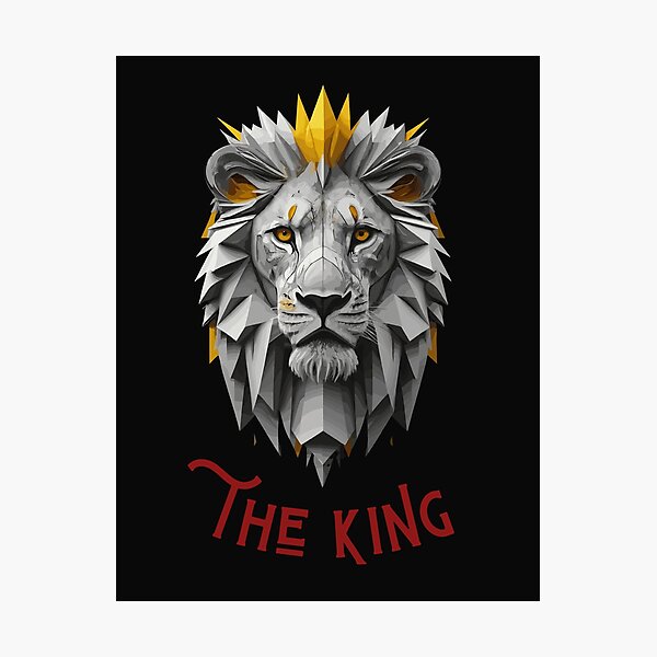 Item preview, Copy of Lion / Pixelated The King of The Jungle Art 4 designed and sold by Psycho-Crazy.
