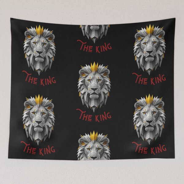Item preview, Copy of Lion / Pixelated The King of The Jungle Art 4 designed and sold by Psycho-Crazy.