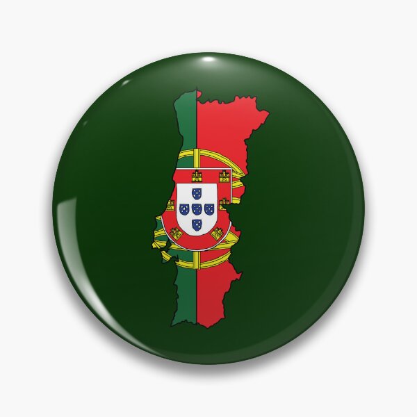Item preview, Portugal country shape flag designed and sold by Rachael Taylor.