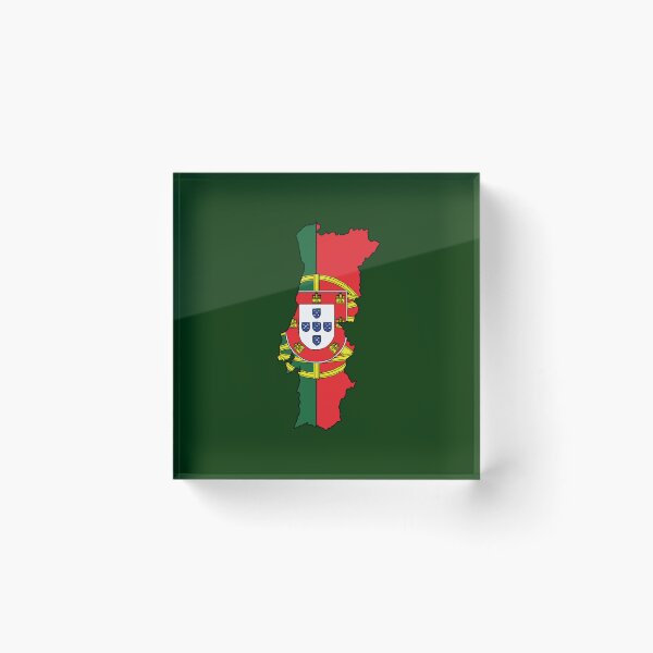 Item preview, Portugal country shape flag designed and sold by Rachael Taylor.