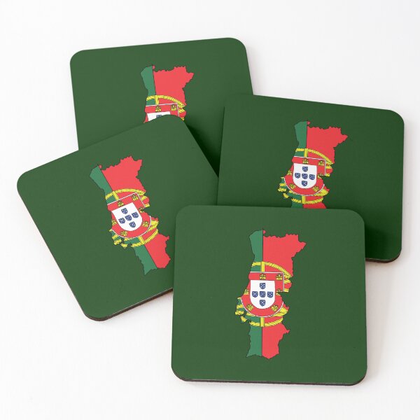 Item preview, Portugal country shape flag designed and sold by Rachael Taylor.