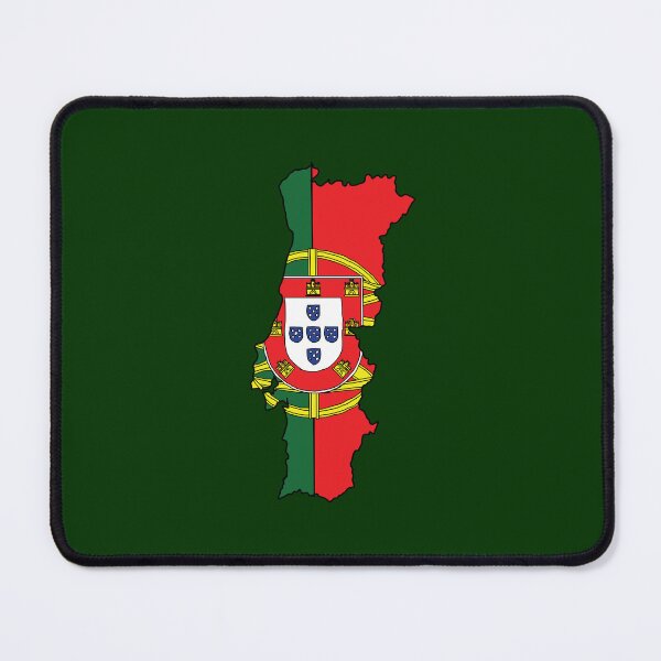 Item preview, Portugal country shape flag designed and sold by Rachael Taylor.