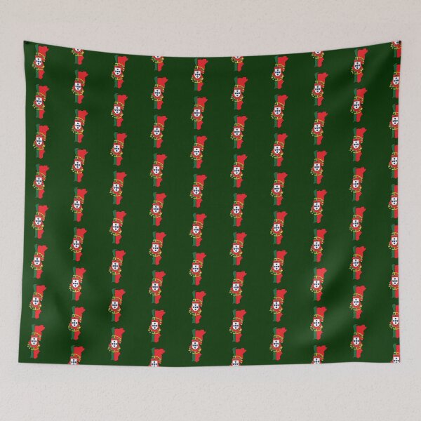 Item preview, Portugal country shape flag designed and sold by Rachael Taylor.