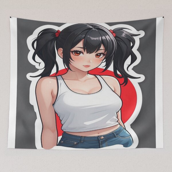 Item preview, Daring anime girl designed and sold by saly55887.