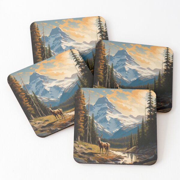 Item preview, Deer Mountain Stream Mountains designed and sold by Hartbecke.