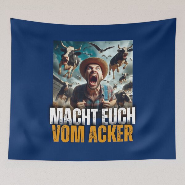 Item preview, Our farmers, flying cows, get out of the field 3 designed and sold by Wallisart.
