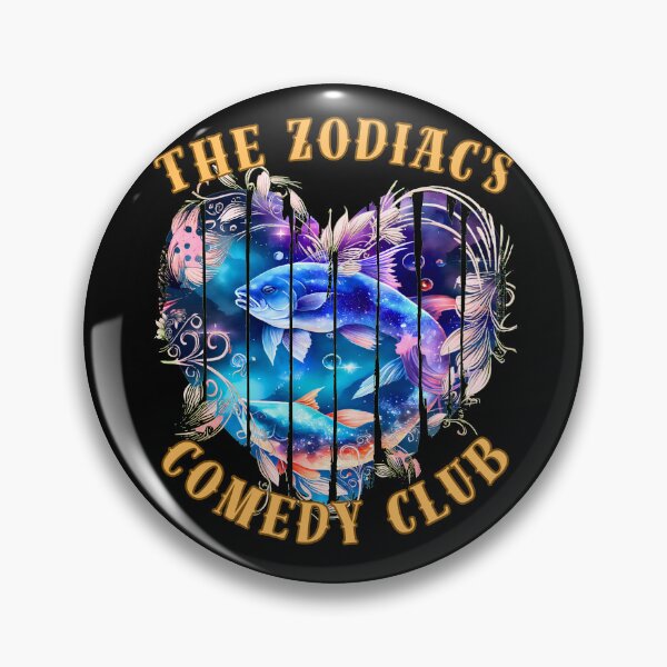 Item preview, The Zodiac's Comedy Club. pisces zodiac  designed and sold by ZodiacWonders.