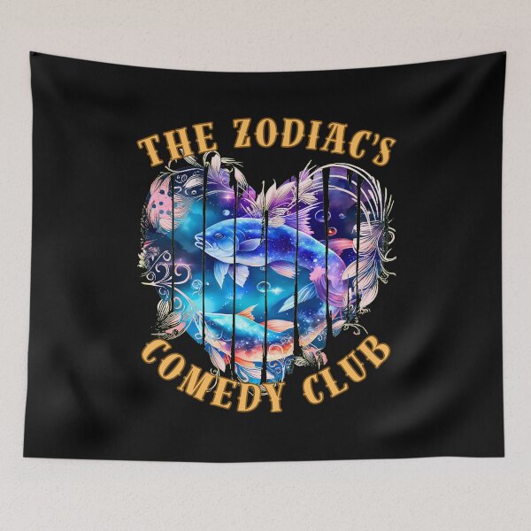 Item preview, The Zodiac's Comedy Club. pisces zodiac  designed and sold by ZodiacWonders.