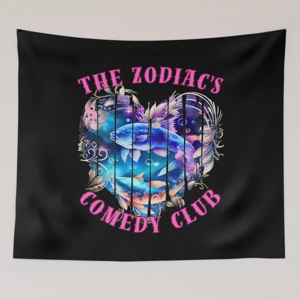 Item preview, The Zodiac's Comedy Club. pisces birthday designed and sold by ZodiacWonders.