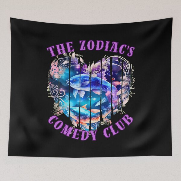 Artikelvorschau, Der Comedy Club des Zodiac. Fische-Horoskop entworfen und verkauft von ZodiacWonders.