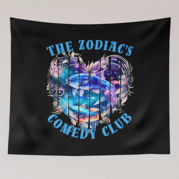 Item preview, The Zodiac's Comedy Club. pisces season designed and sold by ZodiacWonders.
