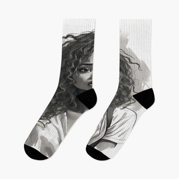 Item preview, Black and white girl designed and sold by saly55887.