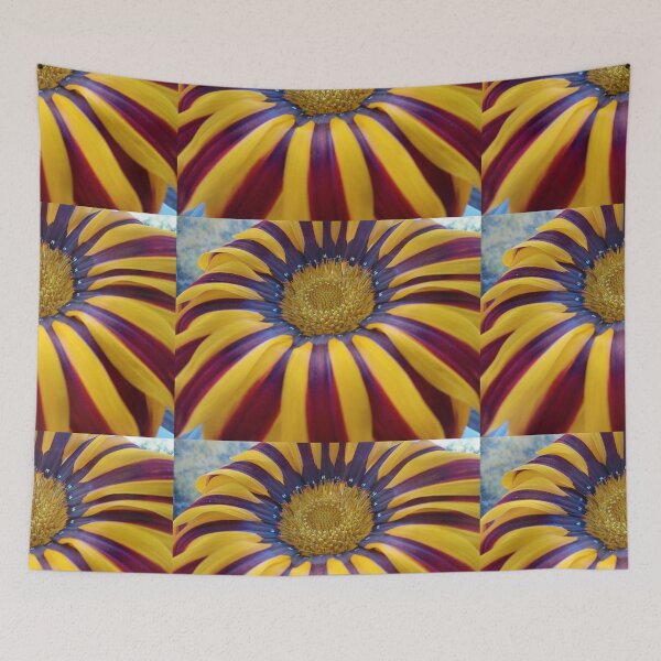 Item preview, Yellow and red gazania flower. Macro photo. designed and sold by ArtandSmile.