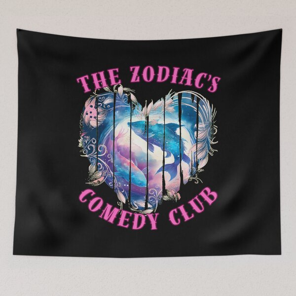 Item preview, The Zodiac's Comedy Club. pisces lovers designed and sold by ZodiacWonders.