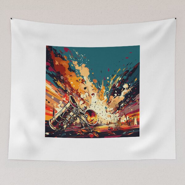 Item preview, Saxophone and explosion designed and sold by RalNix.