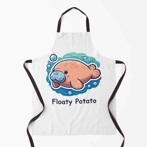 Item preview, Sea Cow Floaty Potato designed and sold by DinoKate.