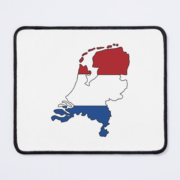 Item preview, Netherlands country shape flag designed and sold by Rachael Taylor.