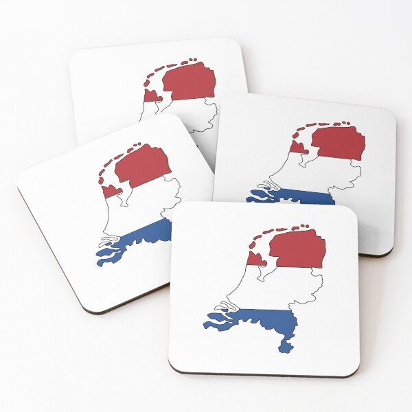 Item preview, Netherlands country shape flag designed and sold by Rachael Taylor.