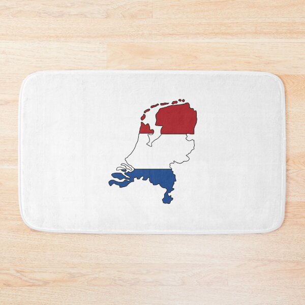 Item preview, Netherlands country shape flag designed and sold by Rachael Taylor.