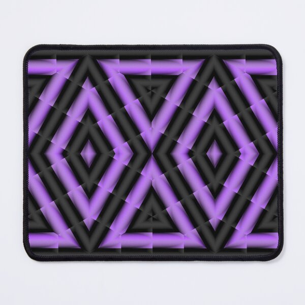 Item preview, 3D Black and Purple Pipe System Triangles designed and sold by TheRulerofEarth.