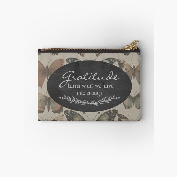 Item preview, Beautiful Butterflies and Gratitude Quote  designed and sold by haRexia.