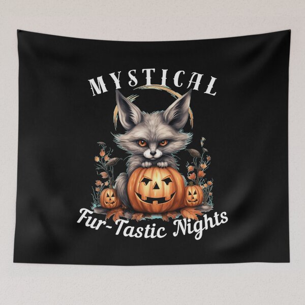 Item preview, Mystical Fur-Tastic Nights. fox watercolor designed and sold by FoxVibes.