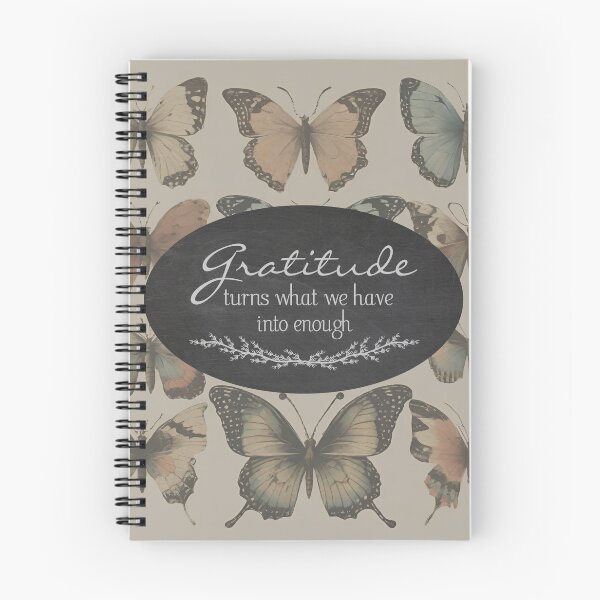 Item preview, Beautiful Butterflies and Gratitude Quote  designed and sold by haRexia.