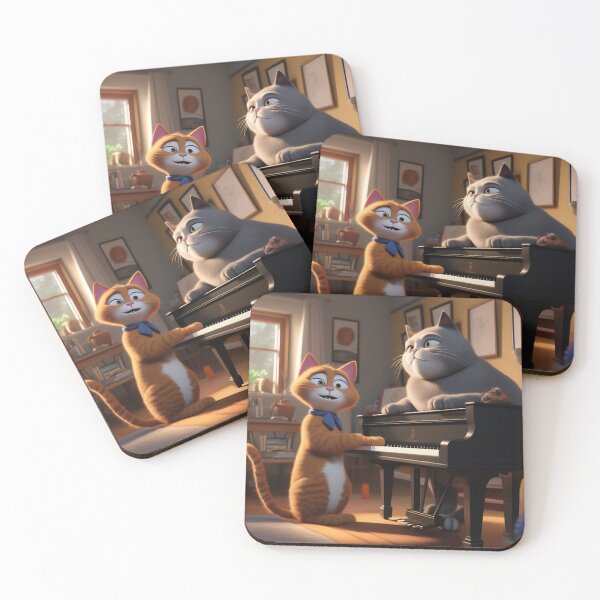 Item preview, Piano Student With Their Piano Teacher designed and sold by MusicalArtisty.