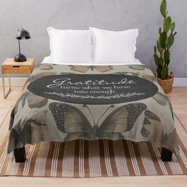 Item preview, Beautiful Butterflies and Gratitude Quote  designed and sold by haRexia.