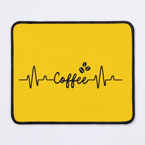 Item preview, Copy of Funny Heartbeat Coffee Shirt Coffee Cup Frequency T-Shirt designed and sold by Issfoula.