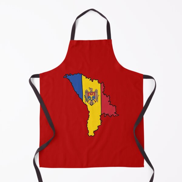 Item preview, Moldova country shape flag designed and sold by Rachael Taylor.