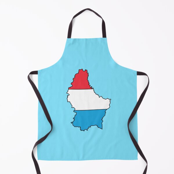 Item preview, Luxembourg country shape flag designed and sold by Rachael Taylor.