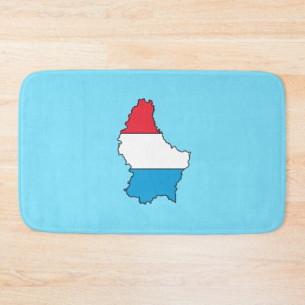 Item preview, Luxembourg country shape flag designed and sold by Rachael Taylor.