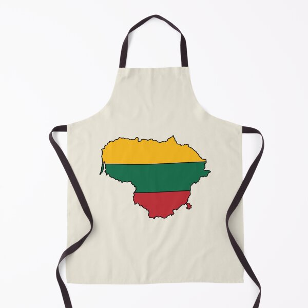 Item preview, Lithuania country shape flag designed and sold by Rachael Taylor.