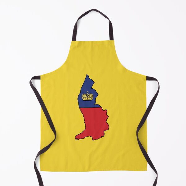 Item preview, Liechtenstein country shape flag designed and sold by Rachael Taylor.