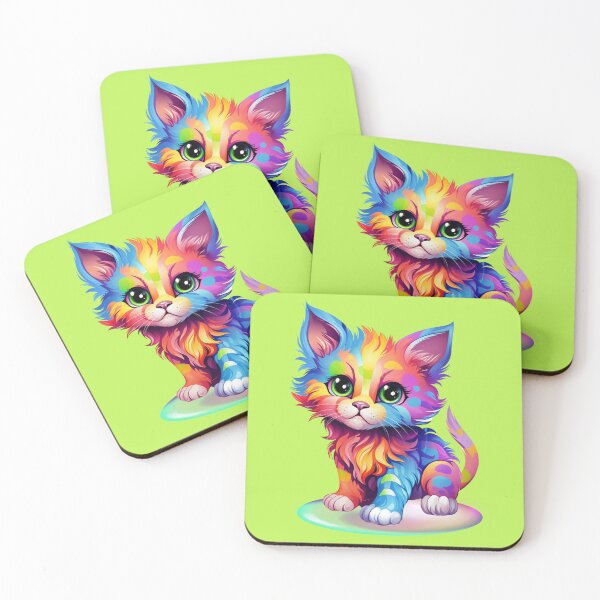 Item preview, Magical Rainbow Kitten, fantasy fun designed and sold by LoneAngel.