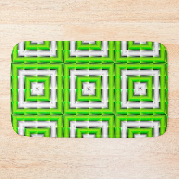 Item preview, 3D Green and White Pipe System Square Texture designed and sold by TheRulerofEarth.